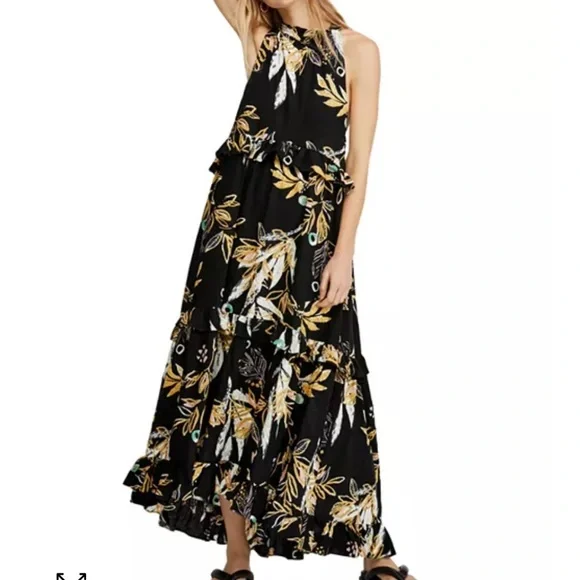 greek maxi dress Elegant Greek Summer Maxi Dress  White with Gold Embroidery